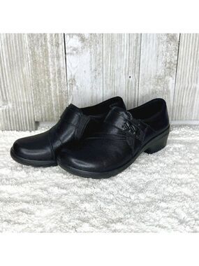 Clarks Collection Black Loafers Clarks Angie Pearl Size 7 M